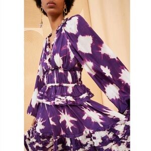 Ulla Johnson Emery Dress in Purple Size 0